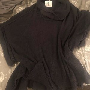 FREE PEOPLE Cowl Neck Sweater Top